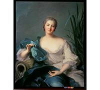 YIMACBJXX De Célèbres Tableaux Decoration Toile Graffiti Art Mural Madame Marie Henriette Berthelot De Pléneuf par Jean Marc Nattier Toile Wall Art Pour les Décorations pour la Maison 60x90cm