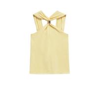 YIMAISZQ Débardeur pour Femme Halter Corset Top Femmes Hors Épaule Crop Sexy sans Dos Tube Tops Les Camisole D'été Bustier Femme-Jaune-m