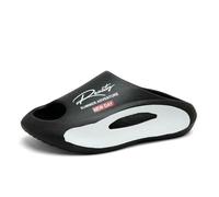 YIMAISZQ Tongs Homme Chaussons pour Hommes Et Femmes Mode Antidérapant Couple Eva 2 Couleur 36-45-b33-720-5-noir-42-43
