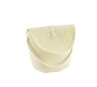 YIMAISZQSac Paille Sacs À Bandoulière Tissés De pour Femmes-Blanc