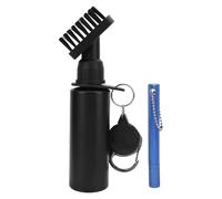 yiMANtrading Brosse de Nettoyage pour Clubs de Golf avec Bouteille Compte-Gouttes Anti-Fuite de 150 ML et Outil d’affûtage des rainures, kit Professionnel de Nettoyage de Clubs de Golf - (Bleue)