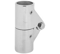 yiMANtrading Connecteur de Tuyau de Bateau Marin, raccord pivotant Pliable en Acier Inoxydable, raccords de Tube Robustes de qualité Marine 316, Conception Pliable à 180 degrés pour Une (25MM)