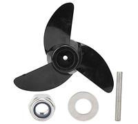 yiMANtrading Hélice en Plastique pour propulseur électrique sans balais 24 V/48 V, Accessoire de Remplacement à Trois pales à Haut rendement avec écrou, entretoise et Bouchon, pour Moteur de