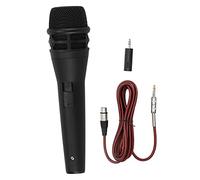 yiMANtrading Microphone de Poche Dynamique cardioïde Filaire, Microphone Professionnel pour karaoké offrant Un Son Haute fidélité et Une Conception à filtrage du Bruit, idéal pour la Maison, (Noire)