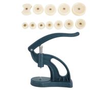 yiMANtrading Outil de pression pour boîtier de montre, fermeture arrière pour remplacement de piles de horloger, matrice en métal avec vis centrales pour une étanchéité sécurisée, poignée antid