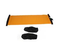 yiMANtrading Planche coulissante Tapis Coulissant antidérapant et Couvre-Chaussures, Planche coulissante de Fitness pour l'entraînement d'équilibre, équipement d'entraînement en Panneau PP (Orange)
