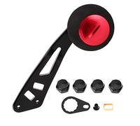 yiMANtrading Poignée de manivelle pour Moulinet à Lancer, Remplacement du Bras basculant pour Moulinet de pêche de Marque A/D/S, poignée Unique en EVA et en métal avec Rotation Fluide à 360° po