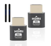 YIMATEECO Adaptateur HDMI sans tête Ghost Display HDMI factice Plug Adaptateur d'affichage virtuel Émulateur DVI EDID 4K Prend en charge jusqu'à 3840 x 2160 @ 60 Hz, 1080P (émulateur d'affichage