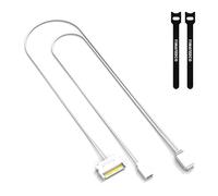 YIMATEECO Câble d'alimentation ARGB SATA vers éclairage ARGB 5 V 3 broches Mode d'éclairage intégré Réinitialisation manuelle Câble de contrôleur pour ventilateurs de châssis PC, bandes lumineuses