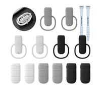 YIMATEECO Lot de 12 protections de câble de données en silicone à double extrémité - Protégez et prolongez la durée de vie de vos câbles, protecteur de cordon en silicone compatible avec câble Android