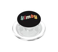 Yimby Activist Pro Housing Yes in My Backyard Transport en commun PopSockets PopGrip pour MagSafe