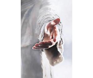 Yimesoy Affiche Vintage De Jésus Christ La Main De Dieu, Imprimés Pour Salon, Décoration De Maison, Peinture Sur Toile Religieuse Et Chrétienne, Art Mural A9 50X70Cm Sans Cadre