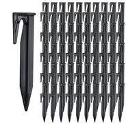 YIMETOP Lot de 100 piquets universels pour tondeuse à gazon robotique, piquets d'ancrage au sol pour tondeuse à gazon robotisée