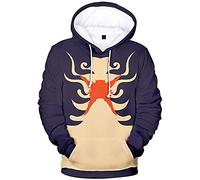 YIMIAO Femmes Hommes 3D One Piece Japonais Anime Sweats à Capuche Unisex Pullover Ace Luffy Sweatshirt Hoodie(S)