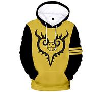 YIMIAO Femmes Pull One Piece Japonais Anime 3D Imprimer Luffy Hoodie Hommes Sweat à Capuche Unisexe Ace Pullover(4XL)