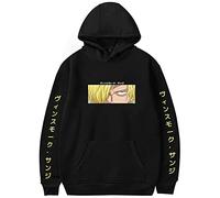 YIMIAO Sweat à Capuche One Piece Japonais Anime Sweatshirt Unisex Ace Pullover Hooded Luffy Hoodie Hommes Femmes(XXL)