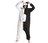 Yimidear Cosplay Pyjamas Vetements de Nuit, Unisexe Adulte Vetements Anime Costume Animal Cosplay Costume Onesie de Nuit(Monokuma,XL)