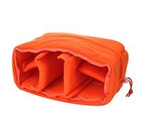 Yimidear Sac Appareil Photo, Sac Photo Anti-Choc pour DSLR SLR Housse de Protection pour Appareil Photo Reflex Compatible avec Sony Canon Nikon DSLR (Orange)