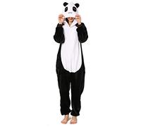 Yimidear® Unisexe Hot Adulte Pyjamas Cosplay Costume d'animal Onesie de nuit de nuit ,S,Blanc-Giant Panda