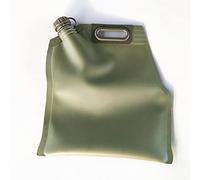 Yimihua Jerrican Essence,Réservoir D'essence Pliable 5L-30L Tambour D'essence en Matière Plastique, Sac D'huile Molle Portable Réservoirs De Carburant De Secours Verts(Size:10L)