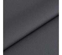 Yimihua PVC Tissu Simili Cuir 1,6 × 1m Tissu Faux Cuir étanche Simili Cuir pour Veste Sol canapé Coussin DIY Art Craft Tête de lit(Color:Gris)