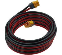 YIMIKEDAYA Rallonge XT60, 10 AWG, XT60, connecteur mâle vers femelle, compatible avec la station d'alimentation EcoFlow, 10 AWG 3 m