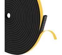 YIMIKI Joint adhésif pour Porte Entrée Fenêtre, Joint d'Isolation en Mousse Caoutchouc, Isolation du Froid, Antichoc, Protection Coin de Table Meuble, 6mm (L) x3mm (H), total 5m