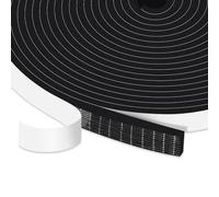 YIMIKI Joint adhésif pour Porte Entrée Fenêtre, Joint d'Isolation en Mousse Caoutchouc, Isolation du Froid, Antichoc, Protection Coin de Table Meuble, 12mm (L) x 3mm (H), total 15m