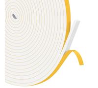 YIMIKI Joint de porte isolant, coupe-froid en mousse adhésive forte, bande de caoutchouc pour temps froid, 6 mm (l) x 3 mm (H), total 5 m (L)