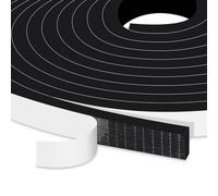 YIMIKI Joint de Porte, Joint d'Étanchéité de Mousse Adhésive, Bande Caoutchouc Anti-froid Antichoc, 12 mm (L) x 6mm (H), total 5 m (L)