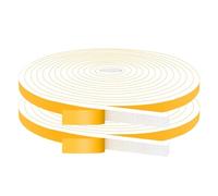 YIMIKI Joint Fenêtre Isolation, Joint Porte de Mousse Adhésive, Joint Isolation du bruit et Froid, Anti-glisse, Bande Caoutchouc Anti-froid Antichoc, 10mm (L) x 6mm (H), total 10m