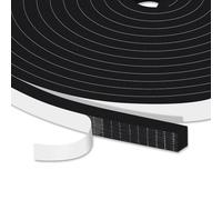 YIMIKI Joint Fenêtre Isolation, Joint Porte de Mousse Adhésive, Joint Isolation du bruit et Froid, Anti-glisse, Bande Caoutchouc Anti-froid Antichoc, 10mm (L) x 6mm (H), total 10m