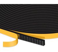 YIMIKI Joint Isolation pour Fenêtre Porte, Mousse Adhésive en Caoutchouc, Bande Isolante d'Étanchéité, Anti-foid Antichoc, 6 mm (L) x 1.5 mm (H), total 10 m (L)