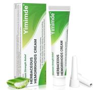 yimimde Pommade de traitement des hémorroïdes - Force maximale - Soulagement rapide de la douleur, des démangeaisons, des brûlures, des gonflements et des fissures | Aloe naturel et vitamine E | Tubes
