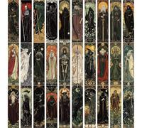 YIMINGOUFEI Lot de 30 marque-pages rétro de la série Wizard, 15 cm x 4 cm, design littéraire créatif pour les amateurs de livres, les enseignants et les étudiants, et convient pour les cadeaux.