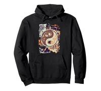 Yin et Yang Chinois Tigre Sweat à Capuche