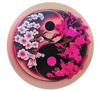 Yin-Yang 1000 Pièces Casse-tête Puzzles Circulaires pour Adultes Et Enfants Classiques l'art De La Décoration Moderne Qualité Supérieure 1000pcs (67.5x67.5cm)