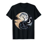 Yin Yang Arbre de Vie Taoïste Feng Shui Méditation T-Shirt