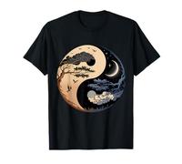 Yin Yang Arbre de Vie Taoïste Feng Shui Méditation T-Shirt
