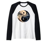 Yin Yang Arbre de Vie Taoïste Méditation Feng Shui Manche Raglan