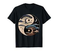 Yin Yang Arbre de Vie Taoïste Méditation Feng Shui T-Shirt