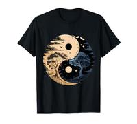 Yin Yang Arbre de Vie Taoïste Méditation Feng Shui T-Shirt