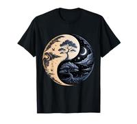 Yin Yang Arbre de Vie Taoïste Méditation Feng Shui T-Shirt