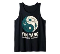 Yin Yang Balance Harmony Zen Spiritual Meditation Débardeur