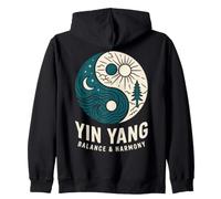 Yin Yang Balance Harmony Zen Spiritual Meditation Sweat à Capuche