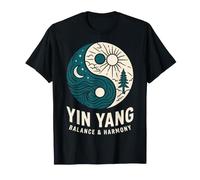 Yin Yang Balance Harmony Zen Spiritual Meditation T-Shirt