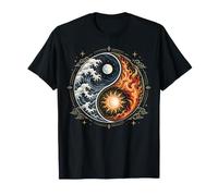 Yin Yang Balance Harmony Zen Spiritual Meditation T-Shirt