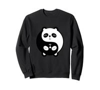 Yin Yang Cute Panda Nouveauté Graphic Tees & Cool Designs Fun Sweatshirt