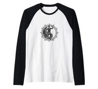 Yin Yang dans Le Yoga Qui coule Contre Manche Raglan