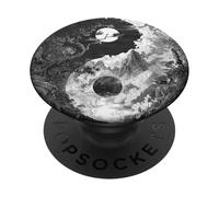 Yin Yang, méditation et Harmonie, Feng Shui, taoïsme PopSockets PopGrip Adhésif